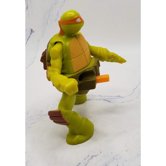 Michelangelo McDonald's Happy Meal Toy #8 2016 Teenage Mutant Ninja Turtles TMNT - Picture 4 of 5